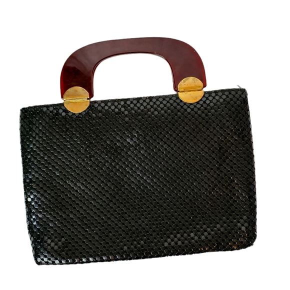 Elka Handbags - Vintage Black Metal Bag